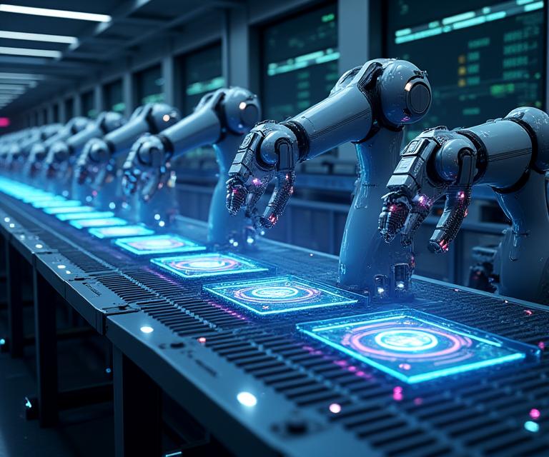 Transformation digitale et automatisation industrielle avec IA