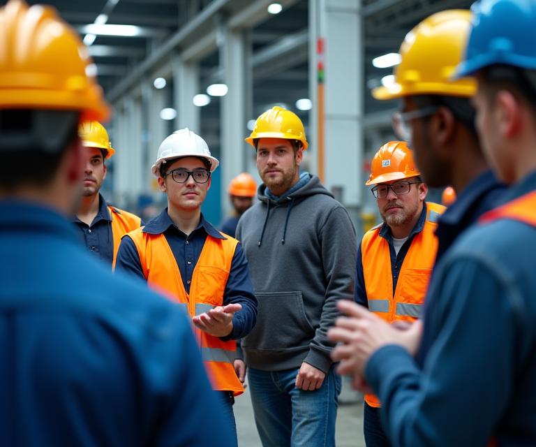 Formation sécurité au travail secteur industriel